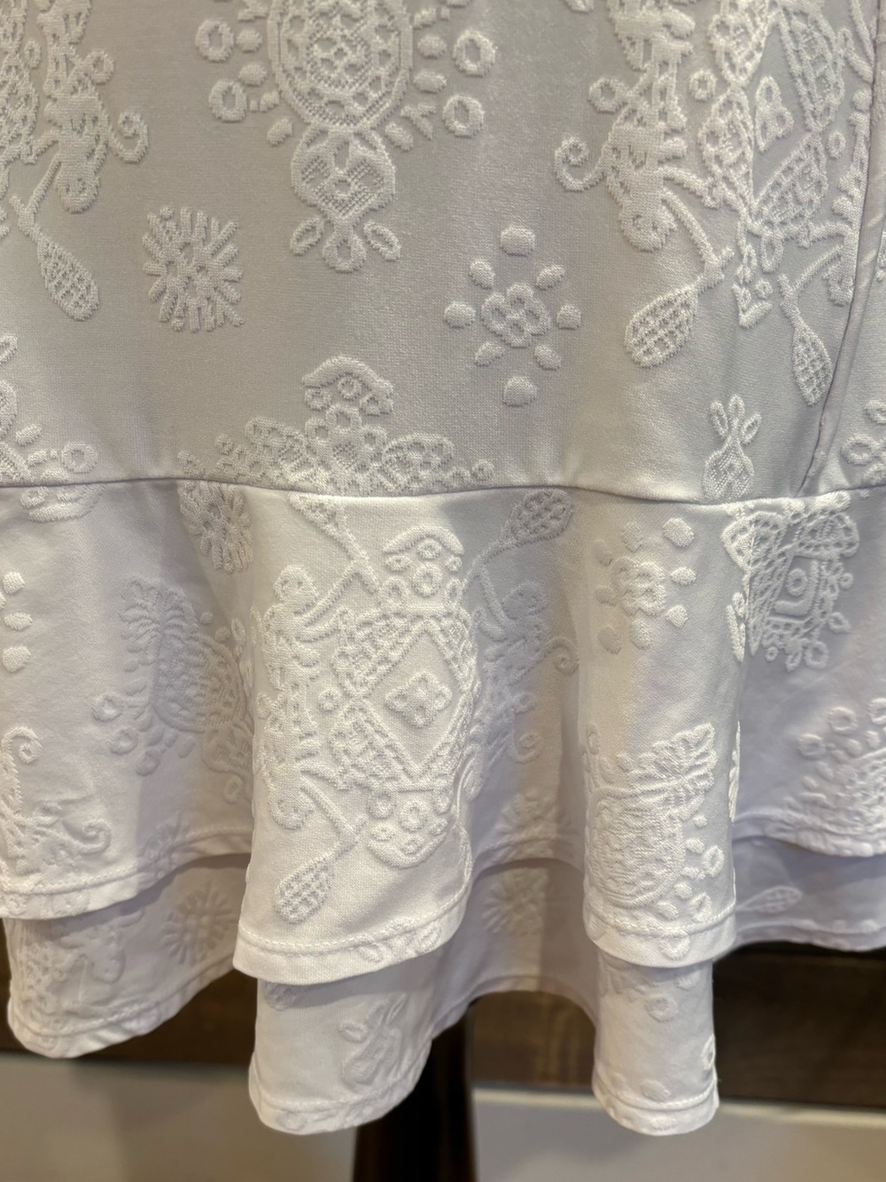 Lilly Pulitzer Luxletic Rally Tennis Dress in Resort White Womens XS Activewear - Picture 5 of 12
